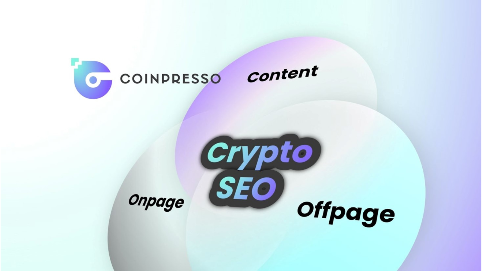 Crypto SEO guide diagram – how search engine optimisation works for cryptocurrency websites