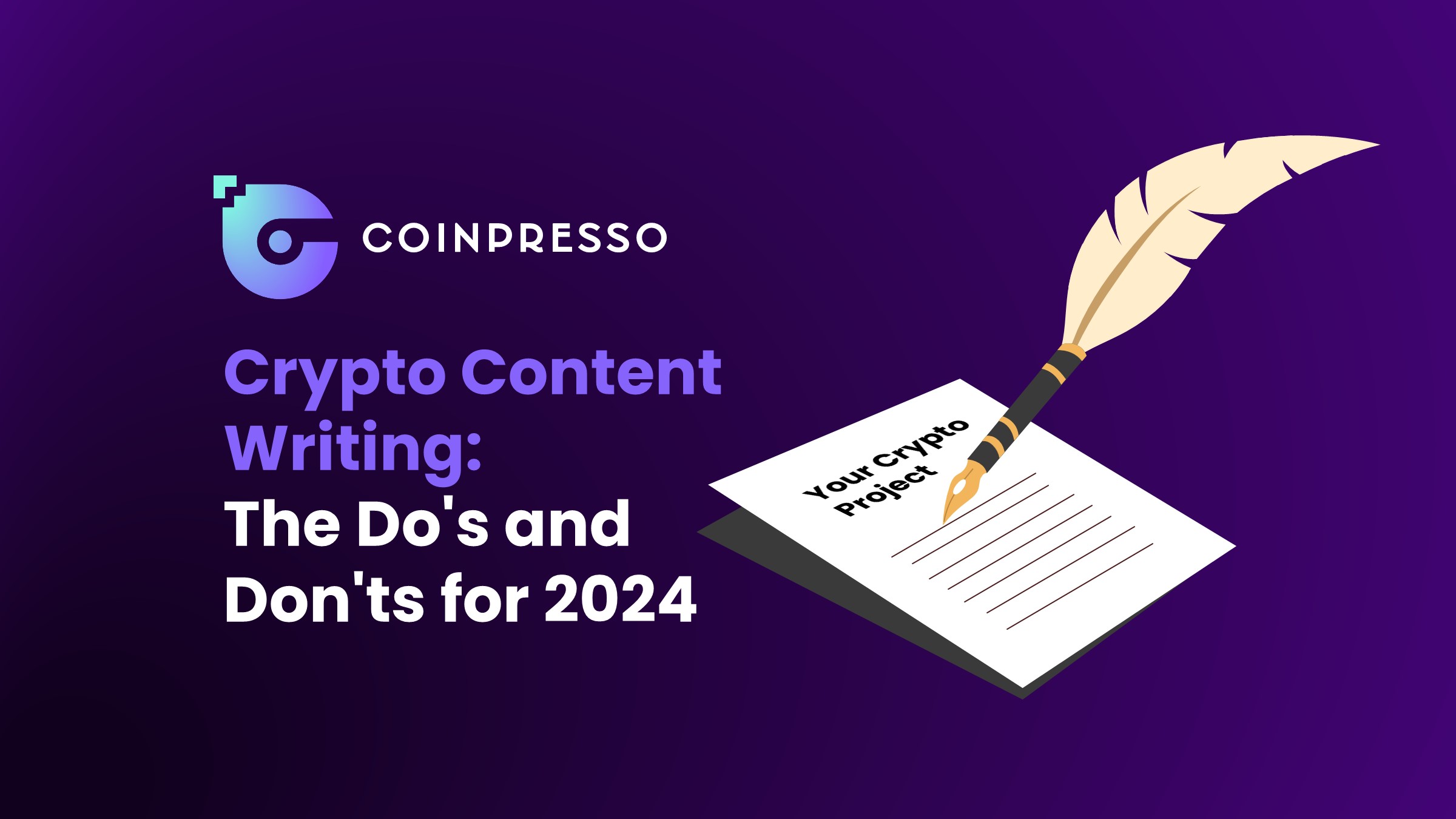Crypto Content Writing The Dos and Donts for – Creative Impact Group crypto marketing guide