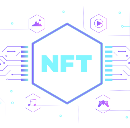 NFT marketplace development illustration – custom blockchain storefront build
